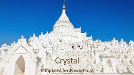  Presentation with nurse visiting family a new born - Cool new PPT layouts with family of father and kids backdrop and a lemonade colored foreground