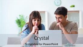  Presentation with online gambling - Audience pleasing PPT layouts consisting of family of wife and husband backdrop and a  colored foreground