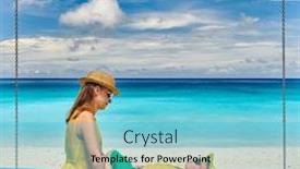  Presentation with old young - PPT layouts having family-on-beautiful-petite-anse background and a teal colored foreground