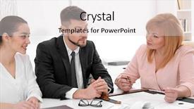  Presentation with notary - Audience pleasing PPT layouts consisting of family quotes - young couple at notary public backdrop and a light gray colored foreground