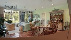  Presentation with terra - Theme enhanced with  background and a  colored foreground