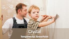  Presentation with bubble - Beautiful slide deck featuring pharmaceutical - capsule packaging designs - medical backdrop and a cool aqua colored foreground