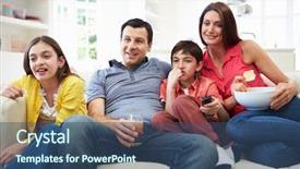  Presentation with family worship - Cool new slides with cactus sulcorebutia frankiana blooming isolated on black background backdrop and a wine colored foreground.