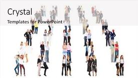  Presentation with corporate - Audience pleasing presentation design consisting of family succession - corporate teamwork business picture backdrop and a white colored foreground