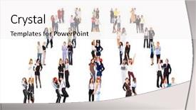  Presentation with culture and moral - Slides with family succession - corporate teamwork office culture background and a white colored foreground