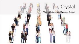  Presentation with united - Presentation theme featuring family succession - united company business picture background and a white colored foreground