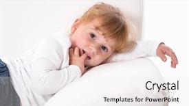  Presentation with parenting - Cool new theme with family therapy - parenting - cute shy girl backdrop and a  colored foreground