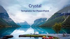  Presentation with vacation - Amazing theme having family vacation travel rv holiday backdrop and a sky blue colored foreground