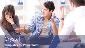  Presentation with family - Theme enhanced with family visiting psychologist for family background and a ocean colored foreground