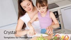  Presentation with old young - Amazing PPT layouts having family wellness - young mother and her five backdrop and a lemonade colored foreground