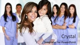  Presentation with waiting - Beautiful PPT layouts featuring family who are backdrop and a light blue colored foreground