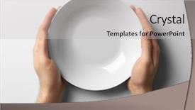  Presentation with couples holding hands - PPT theme with famine - male hands holding white plate background and a light gray colored foreground