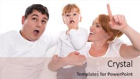  Presentation with single parents child counselling - Audience pleasing presentation design consisting of famly - family life fun parents backdrop and a  colored foreground