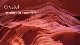  Presentation with page - Audience pleasing presentation theme consisting of famous-antelope-canyon-near-page backdrop and a tawny brown colored foreground