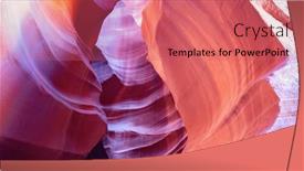  Presentation with arizona - Cool new PPT layouts with famous-antelope-canyon-near-page backdrop and a coral colored foreground