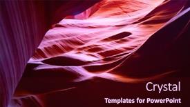  Presentation with arizona - Presentation having famous-antelope-canyon-near-page background and a wine colored foreground