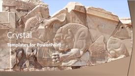  Presentation with fertility - PPT theme featuring year unesco world heritage background and a coral colored foreground