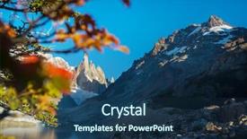  Presentation with america - Beautiful presentation featuring famous beautiful peak cerro torre backdrop and a ocean colored foreground