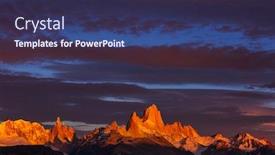  Presentation with rocky - Amazing presentation having famous-cerro-fitz-roy-one backdrop and a tawny brown colored foreground