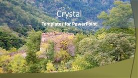  Presentation with china - Slide set with famous-great-wall-of-china background and a teal colored foreground