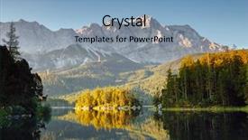  Presentation with world travel - Cool new presentation with famous lake eibsee the best backdrop and a light blue colored foreground