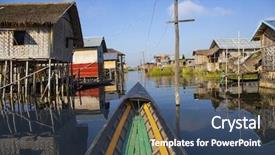  Presentation with indian famous temples - PPT layouts having famous landmark in myanmar burma background and a  colored foreground