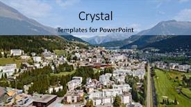  Presentation with annual meeting - Cool new presentation theme with famous location of annual meeting backdrop and a light blue colored foreground