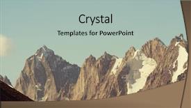  Presentation with japan beautiful landscape mountain fuji - Colorful presentation design enhanced with famous mountaineers - beautiful high mountain in pamir backdrop and a  colored foreground