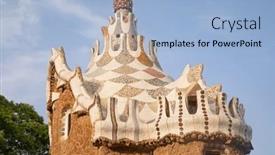  Presentation with e mc2 einstein s famous - Slide deck consisting of famous-park-guell-designed background and a  colored foreground