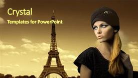  Presentation with swimming beautiful girl swims underwater - Slides with famous people - beautiful girl portrait with tour background and a tawny brown colored foreground