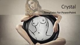  Presentation with perfect - Slide deck consisting of fancy frame - perfect body background and a mint green colored foreground