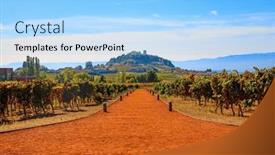  Presentation with landscape architecture - Slide deck consisting of fantastic-beauty-the-magnificent-modern background and a  colored foreground