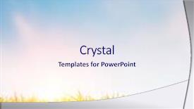  Presentation with green beauty - Slides consisting of fantastic closeup green grass on the field ukraine europe beauty world background and a sky blue colored foreground