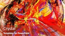  Presentation with hell - Audience pleasing PPT theme consisting of fantastic-colorful-infernal-hell backdrop and a crimson colored foreground