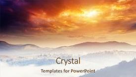  Presentation with green hills - Colorful slide set enhanced with fantastic green hills glowing by sunlight dramatic morning scenery carpathian ukraine europe beauty world retro style filter instagram toning effect backdrop and a lemonade colored foreground