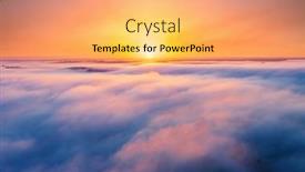  Presentation with light rays - Presentation design enhanced with fantastic-misty-view background and a yellow colored foreground