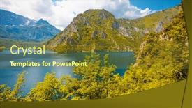  Presentation with bosnia - Beautiful slides featuring fantastic-scene-of-great-canyon backdrop and a tawny brown colored foreground