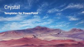  Presentation with inspiring - Presentation design featuring fantastic-scenic-landscapes-of-northern background and a ocean colored foreground