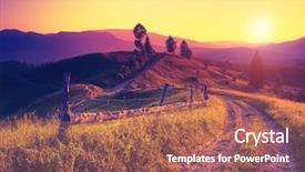  Presentation with astronaut in fantasy world mixed - Audience pleasing presentation theme consisting of sugar cane fresh in nature with copy space add text backdrop and a mint green colored foreground