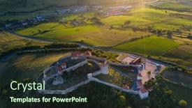  Presentation with transylvania - Slide deck featuring fantastic-travel-place-gorgeous-rupea background and a wine colored foreground