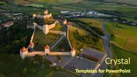 Presentation with transylvania - Amazing slides having fantastic-travel-place-gorgeous-rupea backdrop and a tawny brown colored foreground
