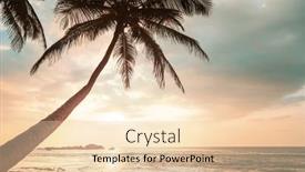  Presentation with tropical beach sunset - 