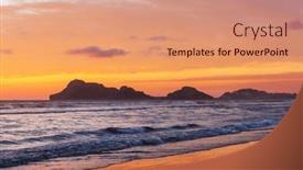  Presentation with tropical beach sunset - 
