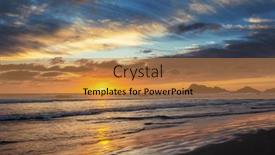  Presentation with tropical beach sunset - 