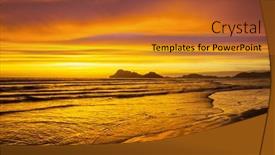  Presentation with tropical beach sunset - 