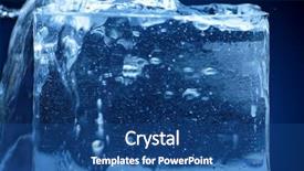  Presentation with waves - PPT theme with fantastical-water-background-drops-waves background and a ocean colored foreground