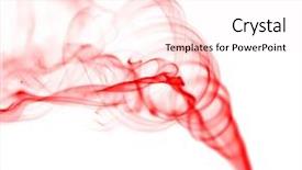  Presentation with fantasy - Colorful presentation theme enhanced with fantasy shapes forms - swirl of color smoke backdrop and a  colored foreground