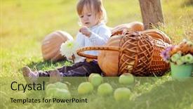  Presentation with dog baby cute child - Presentation having small tin can with blank label isolated on white background and a light gray colored foreground