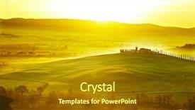  Presentation with carmen san diego - Beautiful PPT layouts featuring farm landscape - countryside san quirico d orcia backdrop and a tawny brown colored foreground