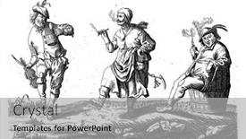  Presentation with wife - Cool new PPT theme with farmer-and-a-farmer-s backdrop and a light gray colored foreground